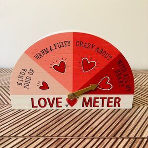 Hobby Lobby Love Meter Wood Decor Valentine's Day Wedding Decor